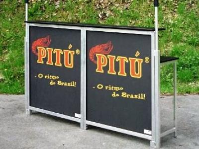 witterungsbeständige und trittfeste Kompaktplatten mit digitalem Werbeaufdruck witterungsbeständige und trittfeste Kompaktplatten mit digitalem Werbeaufdruck